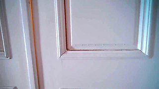 Young beauty shares intense handyman passion
