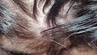 Amateur Black Head Girl Making Blowjob for Stepdaddy Deep Thoart Facefuck