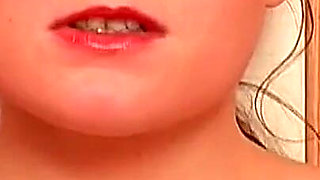 A Big Red Vibrator in My Hot Wet Pussy