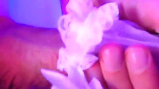 Horny Nylon Masturbation Together with Her Femboy with Amazing Scene!