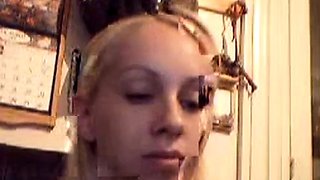 Blonde Pregnant Babe With Big Nipples