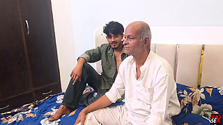 Indian Asian Desi Step Father Grandson Hardcore Licking Fucking Threesome Video