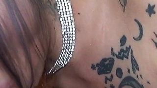 Part 1/2 Sexy Asian with Big Fake Tits Slender Sexy Gets Creampie by Huge Cock