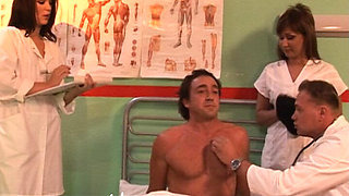 Foursome in the Hospital Room