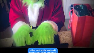 grinch is gonna eat with joy