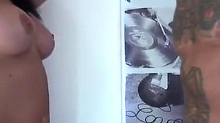 Sexy tattooed MILF Kimmie Foxx fucked and sprayed from Kayne Turner