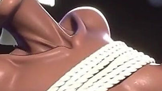 Thin Black African Slave Tied up - Horny & Begging for Dick