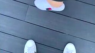 nice mouth fucking in public restaurant