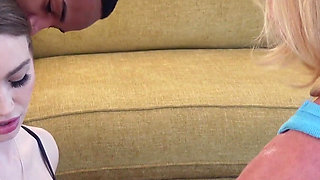 Aubreys Submissive Awakening Femdom Threesome with BBC