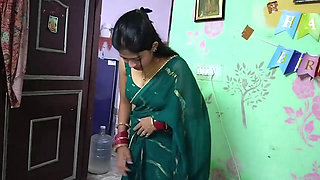 Indian Unsatisfied Married stepister having hard sex with stepbrother, Hindi Audio