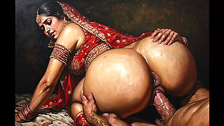 Indian Aunty Teaches Neighbor How to Fuck - Hardcore Doggy Style & Tight Pussy