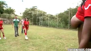 colombian sex workers playing soccer