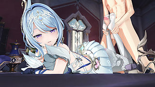 Genshin Impact - Odette Passionate Sex Scene - 3D Hentai Animation