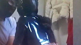 MILF in Latex and Fishnet Pantyhose, Licked, Fucked and Cumshot on Face