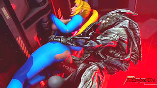 Samus Aran Vs Space Pirate