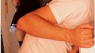 I Was Cleaning And He Fucked Me Raw And Came Deep Inside My Pussy