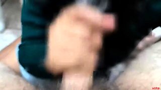 Teen Latina Babe Gives a Quick Blowjob Before School