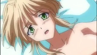 Anime teen sex orgy with busty slut spit roasted