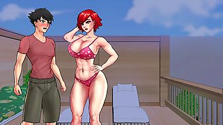 Confined with the Goddesses Sarenas Story 2 - Redhead takes charge again