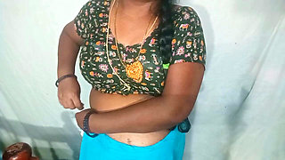 Indian Tamil Village Beauty Aunty Hot Romance