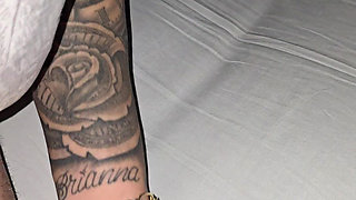 Step Mom Helping Step Son Get Out the Nasty White Stuff