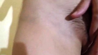 Big-Ass Latina Babe Fingers Her Pussy on Webcam