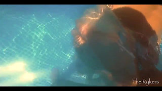 Hot Couple Pool Sex - the Neighbors Love When We Put on a Show!