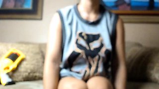 Horny Asian Babe Has a Freaky Star Wars-Themed Orgasm