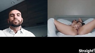 You really want me to get naked and touch my pussy stepdad?