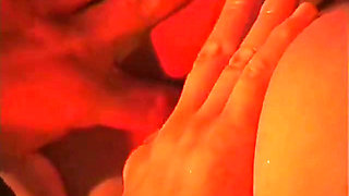 Hot couple having sex late at night