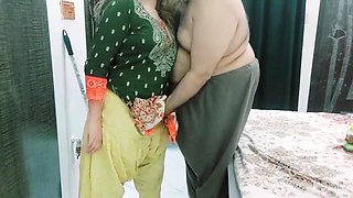 Indian Maid Fucked By Old Daddy At Home