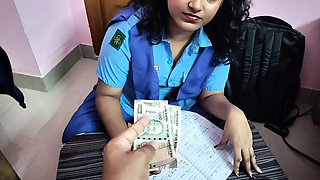 Shraddha Pandey Teacher Seduces Virgin Student in Rough Anal Hindi School Fuck