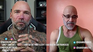 Tattooed Adam Russos Public Nudity with Jason Collins
