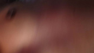 As soon as she saw her brother-in-law, the sister-in-law took off her clothes and started sucking him.