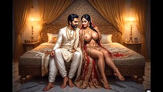 Horny Indian Bhabhi Hardcore Fuck with Husband's Friend - Rough Anal & Doggy Style
