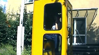 Public Blowjob Tease and Sloppy Fingering Explosion