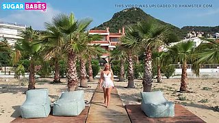 Turkish teen Emine first time BBC experience with Mannie Coco and Tina Storm on SugarbabesTV