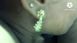 Hot Village Wife Gives Amazing Blowjob and Shows Big Tits - Chiru Chiru