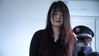 Mysterious beauty explores passionate bondage pleasure with elegant high heels