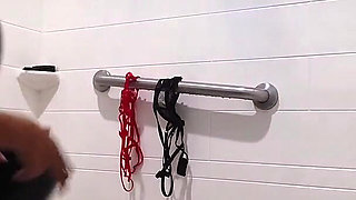 Barbiie Getting in the Shower