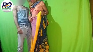 Devar And Bhabhi Ki Holi Special Hindi Clear Voice Saree Me Jabardast Rang First Time Holi With Devar Bhabhi