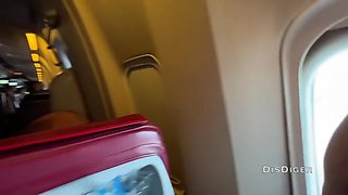 Katty West In Risky Public Blowjob On A Plane Full Of People 19 Min