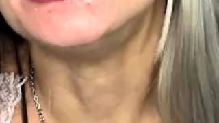 Curly Blonde Teen Records Solo Dildo Masturbation More at