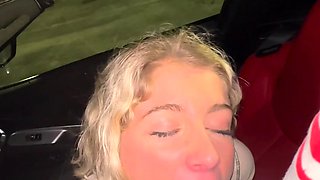 Cameron Rae Blows BBC By Car And Swallow Cum Onlyfans Video