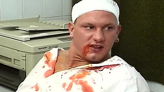 French Lady Gang Banged by Doctors
