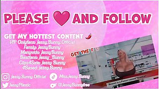Jessy Bunny - Bimbo Girl Grows Into Gigantness & Demolates City