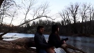 Outdoor Sex with my 18yo Amateur Girlfriend