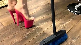 Webcam girl close up masturbation