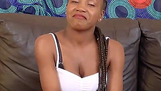 The Amateur Ebony Teen Who Was the Good Girl Next Door Type Stripped Down Faster Than I Expected