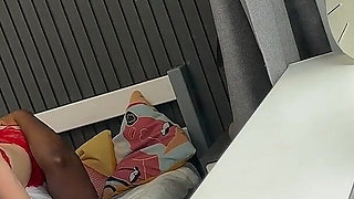 Black Guy Makes Cuck Watch Him Anal Fuck His Wife with a Hairy Pussy